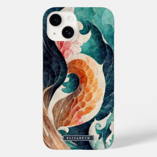 波日本のドラゴンスケールモノグラム Case-Mate iPhone 14ケース