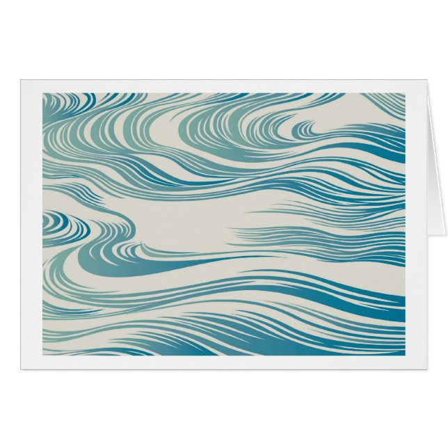 波日本の伝統的模様 (正面横)