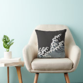 波日本の形パターン クッション (椅子)