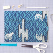 波日本の形 薄葉紙 (クラフト)