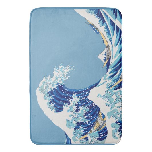 波日本の日本海 バスマット (正面縦)