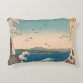 波日本の鳴門ジャグジーのアートワーク アクセントクッション (正面)