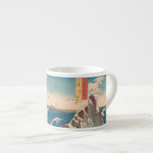 波日本の鳴門ジャグジーのアートワーク エスプレッソカップ (正面右)