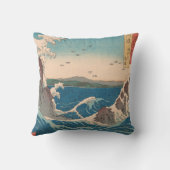 波日本の鳴門ジャグジーのアートワーク クッション (裏面)