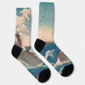 波日本の鳴門ジャグジーのアートワーク ソックス (右)