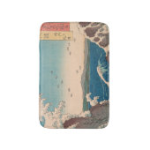 波日本の鳴門ジャグジーのアートワーク バスマット (正面縦)