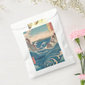 波日本の鳴門ジャグジーのアートワーク フェイバーバッグ (封をした状態)