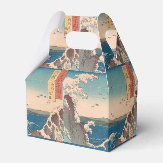 波日本の鳴門ジャグジーのアートワーク フェイバーボックス (裏面サイド)