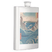 波日本の鳴門ジャグジーのアートワーク フラスク (右)