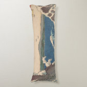 波日本の鳴門ジャグジーのアートワーク ボディピロー (正面縦)