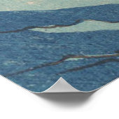 波日本の鳴門ジャグジーのアートワーク ポスター (角)