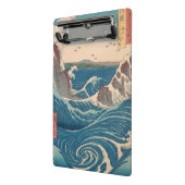 波日本の鳴門ジャグジーのアートワーク ミニクリップボード (アングル2)
