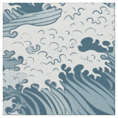 波日本の ファブリック (クローズアップ)