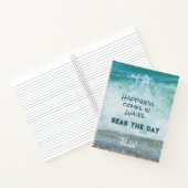 波来の幸せ日の沿岸 ノートブック (内部)