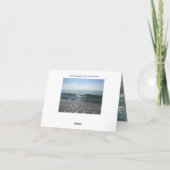 波来の幸せ日の海 カード (裏面)