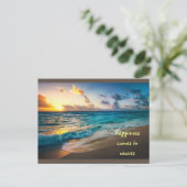 波来の幸せ ポストカード (スタンド正面)