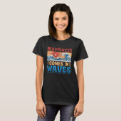 波来の幸せHappiness Vibes Constume Tシャツ (正面フル)