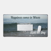 波来の幸せSEAS日の海波 デスクマット (キーボード&マウス)