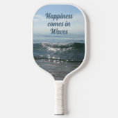 波来の幸せSEAS日の海波 ピックルボールラケット (正面)