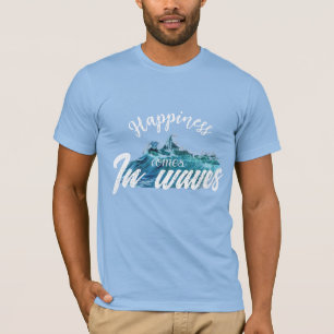 波来の幸せTシャツ Tシャツ