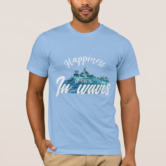 波来の幸せTシャツ Tシャツ (正面)