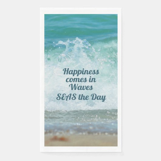 波来の海での一日の幸福 (正面)