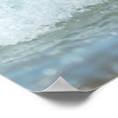 波来の海での一日の幸福 ポスター (角)