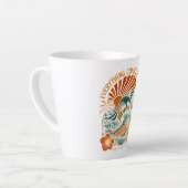 波来レトロ カフェラテマグ (左アングル)