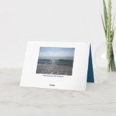 波来海の幸せ日の誕生日 カード (裏面)