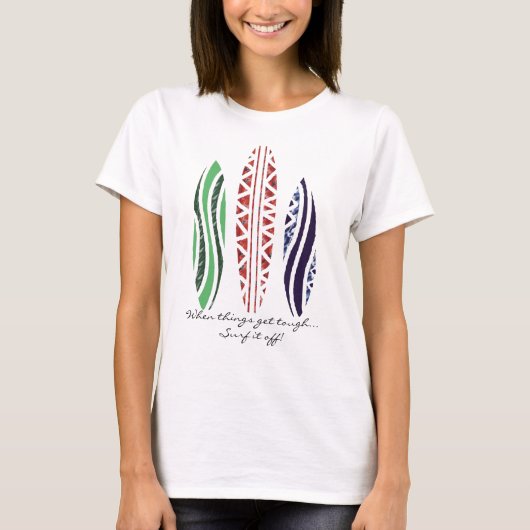 波板ワイシャツ Tシャツ (正面)