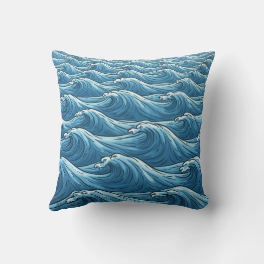 波枕 クッション (裏面)