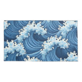 波枕 枕カバー (裏面-左)