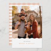 波枠の merry & Bright フォトカード シーズンカード (正面/裏面)