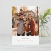 波枠の merry & Bright フォトカード シーズンカード (スタンド正面)