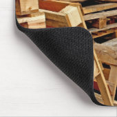 波止場のマウスパッドの木パレット マウスパッド (コーナー)