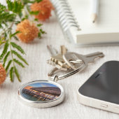 波止場の日の出 キーホルダー (側面)