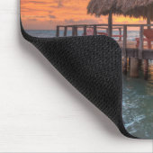 波止場の日の出 マウスパッド (コーナー)
