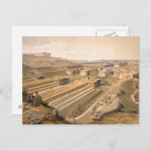 波止場はセバストポリのプレート「The Seat of War i」より ポストカード (正面/裏面)