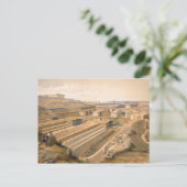 波止場はセバストポリのプレート「The Seat of War i」より ポストカード (スタンド正面)