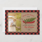 波止場ザホールズクリスマスカヌーのプレイド写真 シーズンカード (正面)