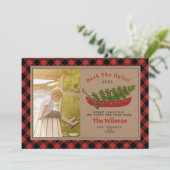 波止場ザホールズクリスマスカヌーのプレイド写真 シーズンカード (スタンド正面)