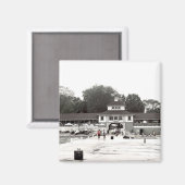 波止場ビューレイクサイドチャートークオハイオ マグネット (正面/裏面)