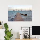 波止場ロブスターポット ポスター (ホームオフィス)