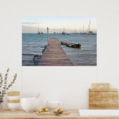 波止場ロブスターポット ポスター (キッチン)