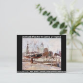 波止場会社キャンニング・グラービング波止場。 ポストカード (スタンド正面)