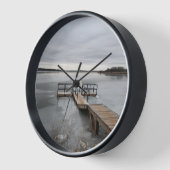 波止場凍ってい時計 壁時計 (傾斜)