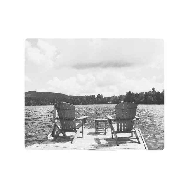 波止場場 メタルプリント (正面)