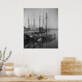 波止場沿い ポスター (キッチン)