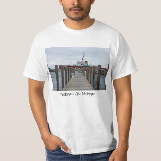 波止場砕氷館 Tシャツ (正面)