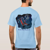 波止場4を- #2揺すって下さい Tシャツ (裏面)